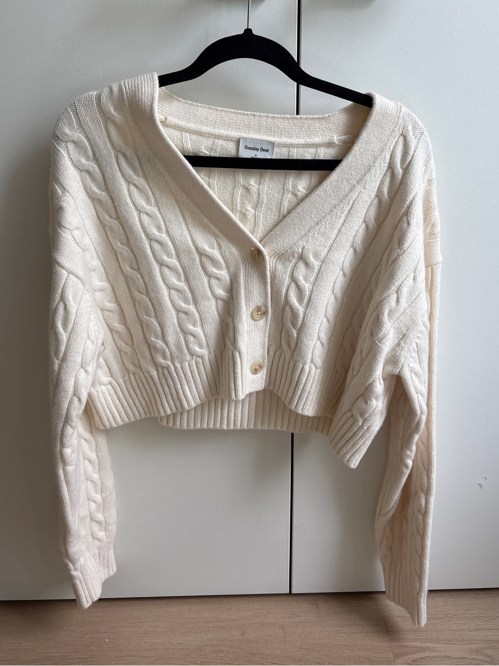 Sunday Best Cooper Cropped Cardigan Sweater